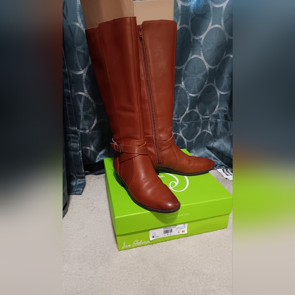 Naturalizer tall leather riding boots